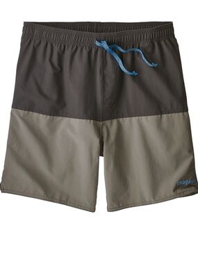 Patagonia Men's Stretch Wavefarer® Volley Shorts - 17" XL X-Large Grey Blue